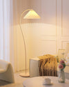 WOMO Pleated Gooseneck Floor Lamp-WM7119 thumbnail