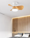 WOMO Small Flush Mount Ceiling Fan Lamp-WM5114 thumbnail