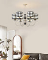WOMO Polka Shaded Chandelier-WM2913 thumbnail