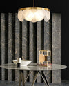 WOMO Round Textured/Seeded Glass Chandelier-WM2741 thumbnail