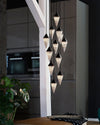 WOMO Cascading Alabaster Staircase Chandelier-WM2862 thumbnail
