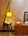 WOMO Hanging Wood Floor Lamp with Table-WM7130 thumbnail