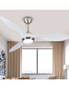 WOMO Coastal White Large Ceiling Fan Lamp-WM5055 thumbnail