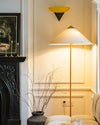 WOMO Rattan Fabric Cone Floor Lamp-WM7095 thumbnail