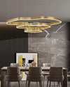 WOMO Oversized Tiered led Ring Chandelier-WM2599 thumbnail