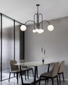 WOMO Glass Globe Arm Chandelier-WM2522 thumbnail