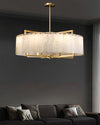 WOMO Round Alabaster Chandelier-WM2390a thumbnail