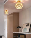 WOMO Tiffany Floral Ceiling Light-WM1128 thumbnail