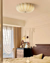 WOMO Pleated Glass Flush Mount Ceiling Light-WM1133 thumbnail