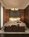 WOMO Frosted Glass Ball Round Chandelier-WM2791 thumbnail