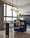 WOMO Adjustable Glass Globe Pendant Light-WM2563 thumbnail