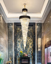 WOMO Cascading Crystal Prism Chandelier-WM2570 thumbnail