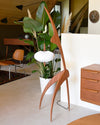 WOMO Flying Saucer Tripod Wood Floor Lamp-WM7136 thumbnail