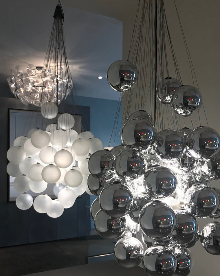 WOMO Cluster Glass Bubble Chandelier-WM2471