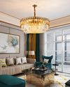 WOMO Tiered Round Crystal Chandelier-WM2542 thumbnail