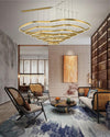 WOMO Oversized Tiered led Ring Chandelier-WM2599 thumbnail