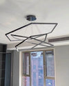 WOMO Tiered Hexagon Led Chandelier-WM2463 thumbnail