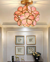 WOMO Tiffany Floral Ceiling Light-WM1128 thumbnail