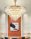 WOMO Tiered Crystal Prism Chandelier-WM2790 thumbnail