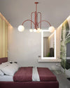 WOMO Glass Globe Arm Chandelier-WM2522 thumbnail