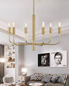 WOMO Gold Candlestick Chandelier-WM2509 thumbnail