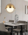 WOMO Adjustable Glass Globe Pendant Light-WM2563 thumbnail