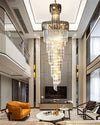 WOMO Cascading Crystal Chandelier-WM2387 thumbnail