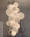 WOMO Long Glass Bubble Chandelier-WM2574 thumbnail