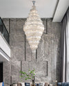 WOMO Large Tiered Crystal Chandelier-WM2389 thumbnail