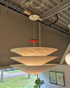 WOMO Tiered Cone Rice Paper Pendant Light-WM2775 thumbnail