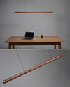 WOMO Walnut Linear Led Pendant Light-WM2520 thumbnail
