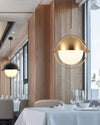 WOMO Adjustable Glass Globe Pendant Light-WM2563 thumbnail