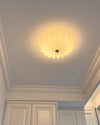 WOMO Pleated Glass Flush Mount Ceiling Light-WM1133 thumbnail