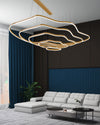WOMO Oversized Tiered led Ring Chandelier-WM2599 thumbnail