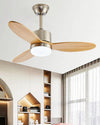 WOMO Mid Century Modern Ceiling Fan Lamp-WM5043 thumbnail