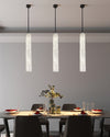 WOMO Alabaster Tube Dining Room Pendant Light-WM2882 thumbnail