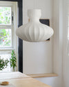 WOMO Flying Saucer Silk Pendant Light-WM2977 thumbnail