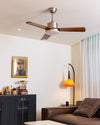 WOMO Silver and Walnut Ceiling Fan Lamp - WM5149 thumbnail