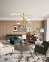 WOMO Fireworks Spiral Chandelier-WM2408 thumbnail