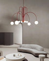 WOMO Glass Globe Arm Chandelier-WM2522 thumbnail