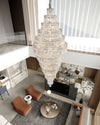 WOMO Large Tiered Crystal Chandelier-WM2389 thumbnail