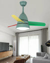 WOMO 3 Blade Tapered Ceiling Fan Lamp-WM5099 thumbnail