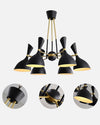 WOMO Adjustable Shaded Chandelier-WM2528 thumbnail