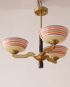 WOMO Colored Glass Bowl Up Light Chandelier-WM2605 thumbnail