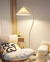 WOMO Pleated Gooseneck Floor Lamp-WM7119 thumbnail