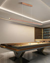 WOMO Walnut Linear Led Pendant Light-WM2520 thumbnail