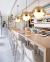 WOMO Adjustable Glass Globe Pendant Light-WM2563 thumbnail