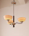 WOMO Colored Glass Bowl Up Light Chandelier-WM2605 thumbnail