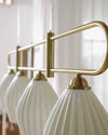 WOMO Ceramic Bud Linear Chandelier-WM2121b thumbnail