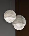 WOMO Alabaster Globe Pendant Light-WM2903 thumbnail